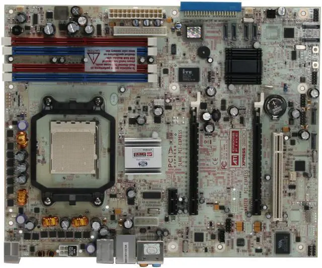 Alt view image 3 of 7 - SAPPHIRE PC-AM2RD580 AM2 ATI CrossFire Radeon Xpress 3200 ATX AMD Motherboard