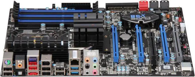 Alt view image 2 of 5 - SAPPHIRE PURE Black X58 LGA 1366 Intel X58 USB 3.0 ATX Intel Motherboard