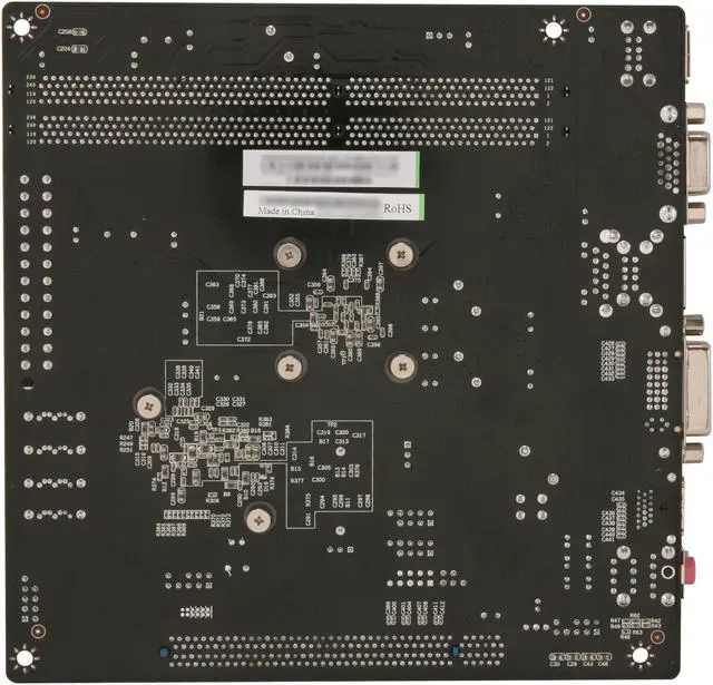 Alt view image 4 of 5 - SAPPHIRE Pure White Fusion E350 AMD E-350 APU (1.6GHz, Dual-Core) AMD Hudson M1 Mini ITX Motherboard / CPU Combo