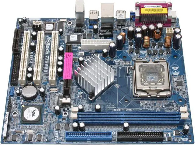 Alt view image 2 of 4 - ASRock 775VM8 LGA 775 VIA PM800 Micro ATX Intel Motherboard