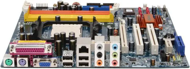 Alt view image 2 of 6 - ASRock ALiveNF6G-DVI AM2 NVIDIA GeForce 6100 Micro ATX AMD Motherboard