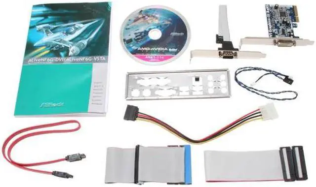 Alt view image 5 of 6 - ASRock ALiveNF6G-DVI AM2 NVIDIA GeForce 6100 Micro ATX AMD Motherboard