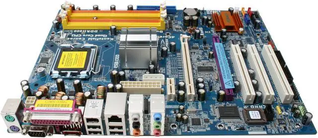 Alt view image 2 of 7 - ASRock 4Core1333-eSATA2 R5.0 LGA 775 Intel P31 ATX Intel Motherboard