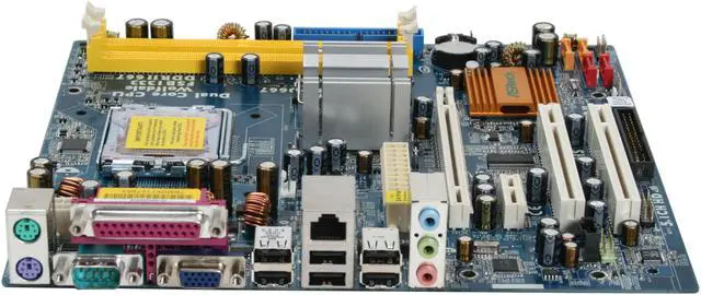 Alt view image 2 of 7 - ASRock Wolfdale1333-D667 LGA 775 Intel 945GC Micro ATX Intel Motherboard