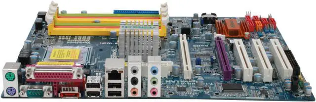 Alt view image 2 of 7 - ASRock 4Core1600P35-WiFi LGA 775 Intel P35 ATX Intel Motherboard
