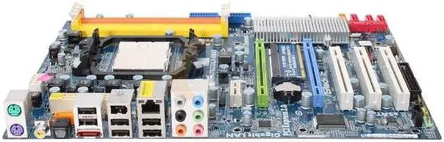 Alt view image 2 of 5 - ASRock K10N750SLI-110dB AM2+/AM2 NVIDIA nForce 750a SLI ATX AMD Motherboard