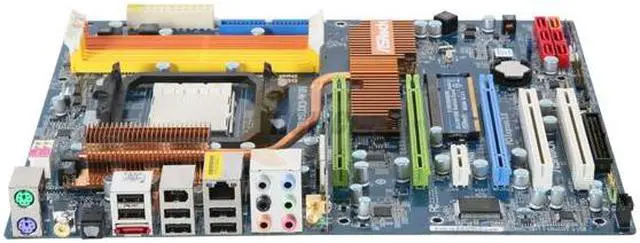 Alt view image 2 of 5 - ASRock K10N780SLIX3-WiFi AM2+/AM2 NVIDIA nForce 780a SLI ATX AMD Motherboard