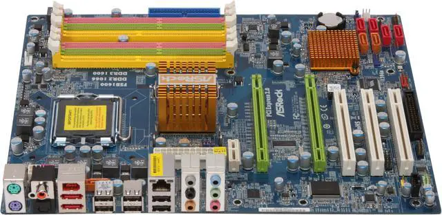 Alt view image 2 of 5 - ASRock X38TurboTwins LGA 775 Intel X38 ATX Intel Motherboard