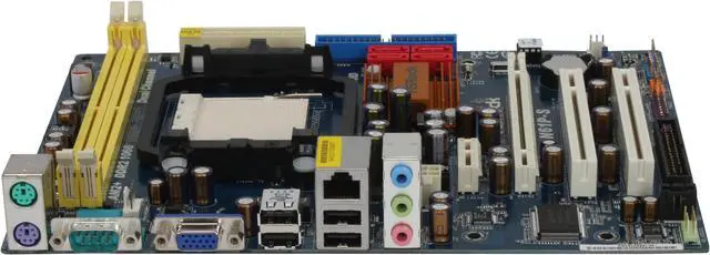 Alt view image 2 of 5 - ASRock N61P-S AM2+/AM2 NVIDIA GeForce 6150SE Micro ATX AMD Motherboard