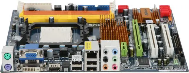 Alt view image 2 of 5 - ASRock A780GMH/128M AM3/AM2+ AMD 780G HDMI Micro ATX AMD Motherboard