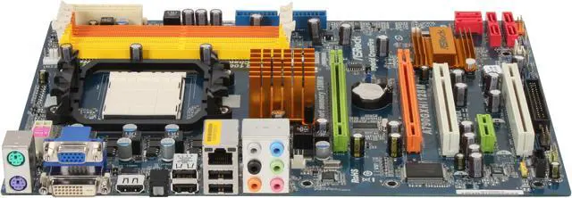 Alt view image 2 of 5 - ASRock A790GXH/128M AM2+/AM2 AMD 790GX HDMI ATX AMD Motherboard