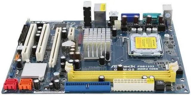 Alt view image 4 of 11 - ASRock G41M-GS LGA 775 Intel G41 Micro ATX Intel Motherboard