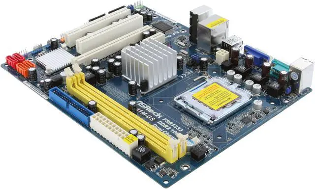 Alt view image 5 of 11 - ASRock G41M-GS LGA 775 Intel G41 Micro ATX Intel Motherboard