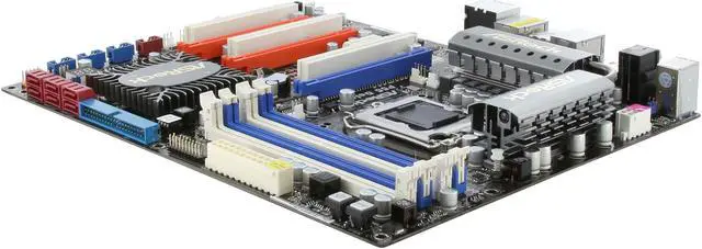 Alt view image 5 of 11 - ASRock P55 Deluxe LGA 1156 Intel P55 ATX Intel Motherboard