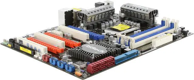 Alt view image 3 of 11 - ASRock P55 Extreme LGA 1156 Intel P55 ATX Intel Motherboard