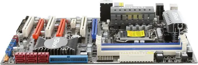 Alt view image 4 of 11 - ASRock P55 Extreme LGA 1156 Intel P55 ATX Intel Motherboard