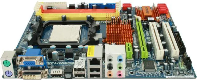 Alt view image 2 of 5 - ASRock A785GMH/128M AM3/AM2+/AM2 AMD 785G HDMI Micro ATX AMD Motherboard