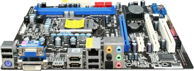 Alt view image 2 of 5 - ASRock H55M LGA 1156 Intel H55 HDMI Micro ATX Intel Motherboard