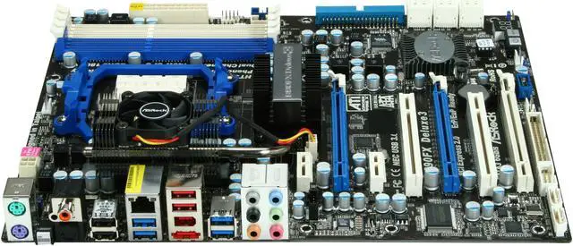 Alt view image 2 of 5 - ASRock 890FX DELUXE3 AM3 AMD 890FX USB 3.0 ATX AMD Motherboard