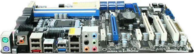Alt view image 2 of 5 - ASRock P55 PRO/USB3 LGA 1156 Intel P55 USB 3.0 ATX Intel Motherboard