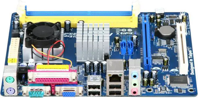 Alt view image 2 of 5 - ASRock PV530 VIA PV530@1.8 GHz VIA NanoBGA2 VIA VX900 Micro ATX Motherboard / CPU Combo