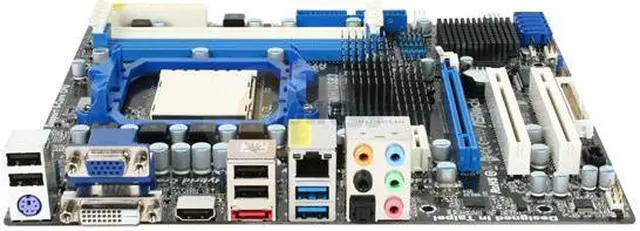 Alt view image 2 of 4 - ASRock 880GMH/USB3 R2.0 AM3 AMD 880G USB 3.0 HDMI Micro ATX AMD Motherboard