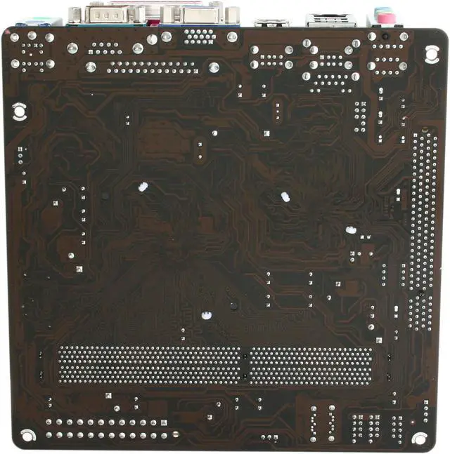 Alt view image 4 of 5 - ASRock AD525PV3 Intel Atom D525 (1.8 GHz, Dual-Core) Intel NM10 Mini ITX Motherboard / CPU Combo