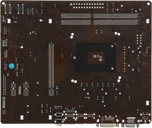 Alt view image 4 of 5 - ASRock H61M-S LGA 1155 Intel H61 Micro ATX Intel Motherboard
