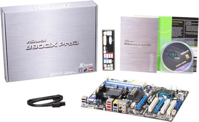 Alt view image 5 of 5 - ASRock 890GX PRO3 AM3+ AMD 890GX USB 3.0 HDMI ATX AMD Motherboard
