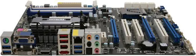 Alt view image 2 of 5 - ASRock A75 EXTREME6 FM1 AMD A75 (Hudson D3) USB 3.0 HDMI ATX AMD Motherboard with UEFI BIOS