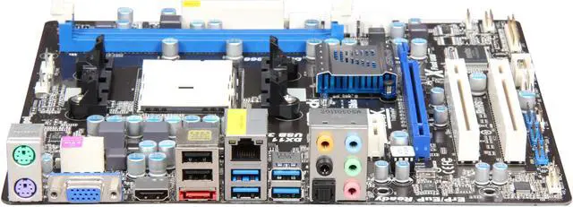 Alt view image 2 of 5 - ASRock A75M FM1 AMD A75 (Hudson D3) USB 3.0 HDMI Micro ATX AMD Motherboard with UEFI BIOS