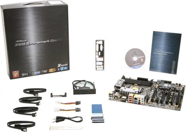 Alt view image 5 of 5 - ASRock Z68 EXTREME4 GEN3 LGA 1155 Intel Z68 HDMI USB 3.0 ATX Intel Motherboard