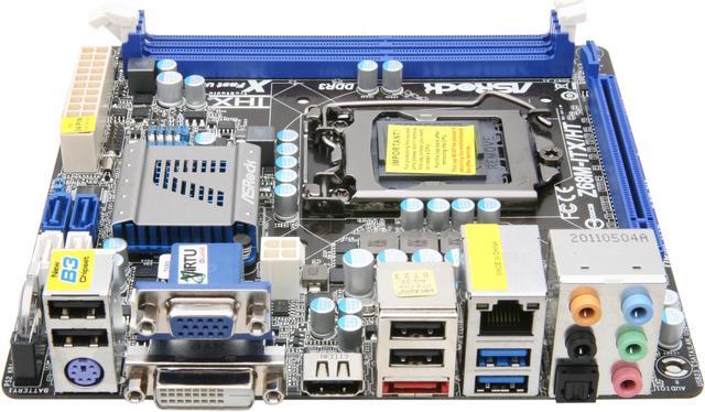 ASRock Z68M-ITX/HT LGA 1155 Intel Z68 HDMI SATA 6Gb/s USB 3.0 Mini ITX  Intel Motherboard