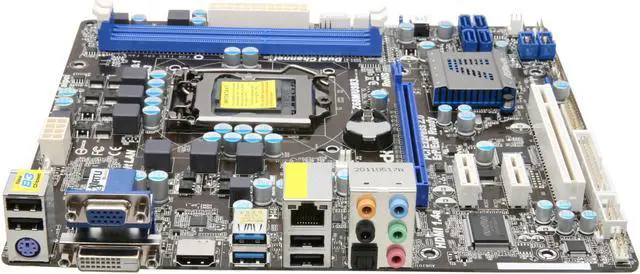 Alt view image 2 of 5 - ASRock Z68M/USB3 LGA 1155 Intel Z68 HDMI USB 3.0 Micro ATX Intel Motherboard