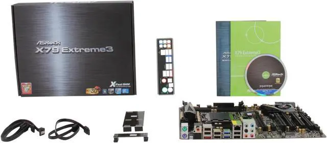 Alt view image 5 of 5 - ASRock X79 Extreme3 LGA 2011 Intel X79 USB 3.0 ATX Intel Motherboard