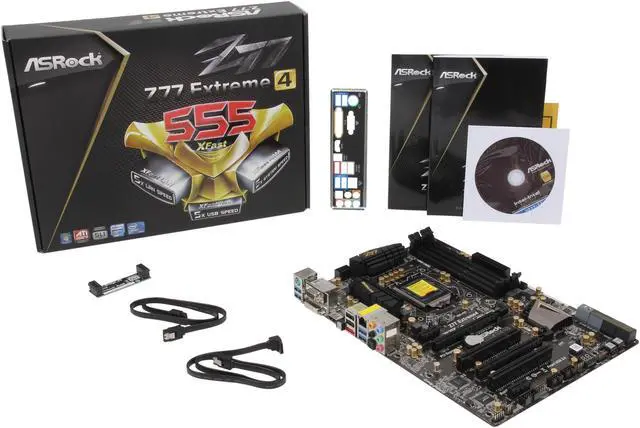 Alt view image 6 of 5 - ASRock Z77 Extreme4 LGA 1155 Intel Z77 HDMI USB 3.0 ATX Intel Motherboard