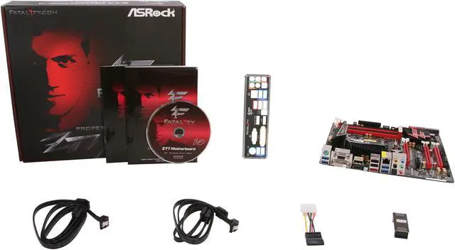 Alt view image 5 of 5 - ASRock Fatal1ty Z77 Professional-M LGA 1155 Intel Z77 HDMI USB 3.0 Micro ATX Intel Motherboard