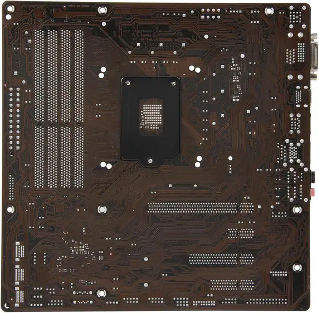 Alt view image 4 of 5 - ASRock H77 Pro4-M LGA 1155 Intel H77 HDMI USB 3.0 Micro ATX Intel Motherboard