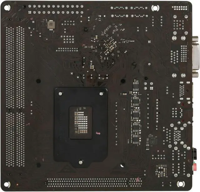 Alt view image 4 of 5 - ASRock H77M-ITX LGA 1155 Intel H77 HDMI USB 3.0 Mini ITX Intel Motherboard