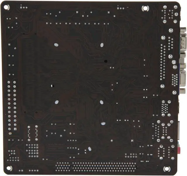 Alt view image 4 of 5 - ASRock AD2500B-ITX Intel Atom D2500 (1.86GHz, dual core) Intel NM10 Mini ITX Motherboard / CPU Combo