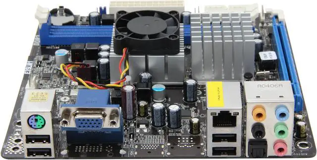 Alt view image 2 of 5 - ASRock E35LM1 AMD E-240 APU AMD A50M Mini ITX Motherboard / CPU Combo