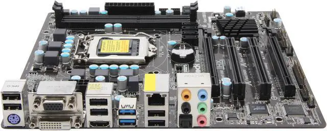 Alt view image 2 of 5 - ASRock Z77M LGA 1155 Intel Z77 HDMI USB 3.0 Micro ATX Intel Motherboard