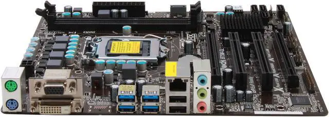 Alt view image 2 of 5 - ASRock B75M-GL LGA 1155 Intel B75 USB 3.0 Micro ATX Intel Motherboard