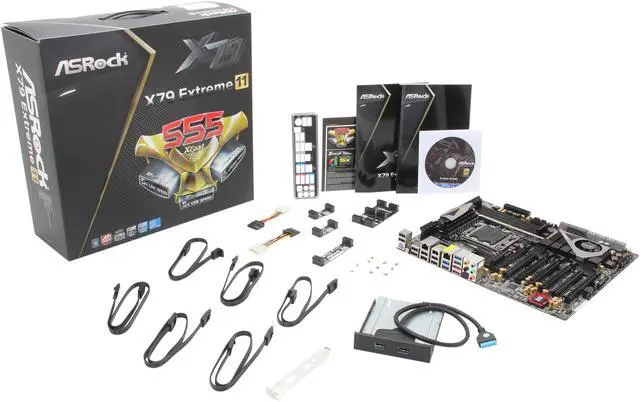 Alt view image 5 of 5 - ASRock X79 Extreme11 LGA 2011 Intel X79 USB 3.0 Extended ATX Intel Motherboard