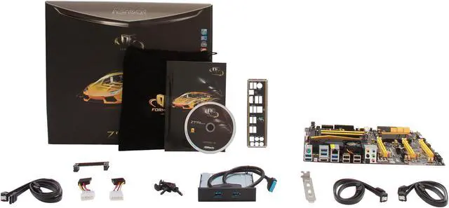 Alt view image 5 of 5 - ASRock Z77 OC Formula LGA 1155 Intel Z77 HDMI USB 3.0 Extended ATX Intel Motherboard