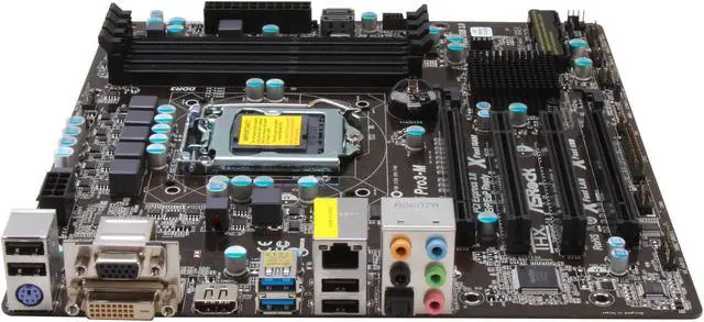 Alt view image 2 of 5 - ASRock B75 PRO3-M LGA 1155 Intel B75 HDMI USB 3.0 Micro ATX Intel Motherboard