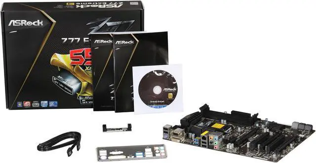 Alt view image 6 of 6 - ASRock Z77 Extreme3 LGA 1155 Intel Z77 HDMI USB 3.0 ATX Intel Motherboard