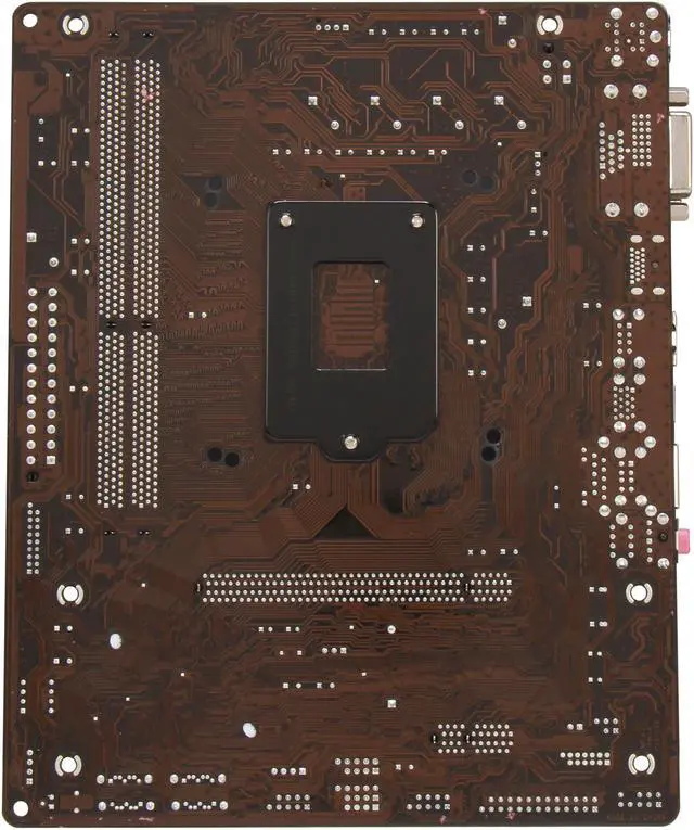 Alt view image 4 of 5 - ASRock B75M-DGS LGA 1155 Intel B75 USB 3.0 Micro ATX Intel Motherboard