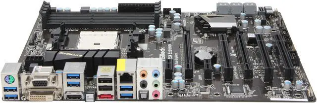 Alt view image 2 of 5 - ASRock FM2A85X Extreme4 FM2 AMD A85X (Hudson D4) USB 3.0 HDMI ATX AMD Motherboard