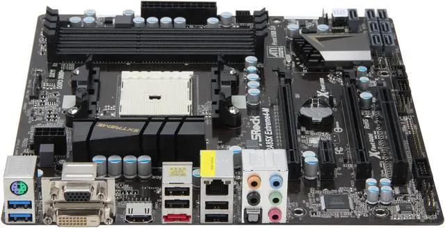 Alt view image 2 of 5 - ASRock FM2A85X Extreme4-M FM2 AMD A85X (Hudson D4) USB 3.0 HDMI Micro ATX AMD Motherboard